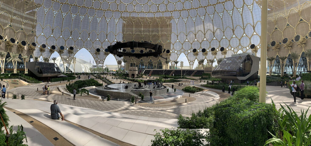 Dubai Expo -maailmannäyttelyn paviljonki